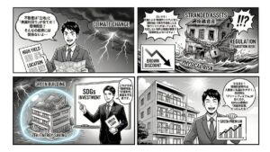 気候変動時代の賢い選択 SDGs不動産投資の意義と実践方法をマンガで解説