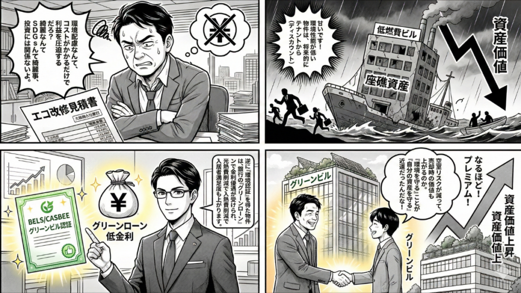 SDGs不動産とは？持続可能な社会への貢献と投資の両立をマンガで解説