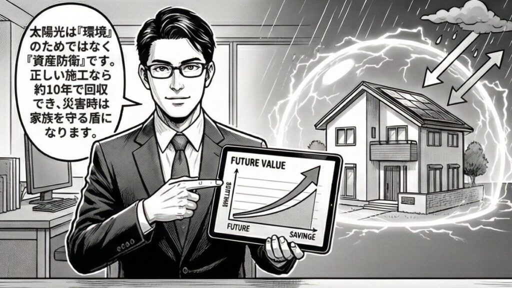 01_3地球のためならやりません。SDGs不動産プランナーが自宅に太陽光パネルを載せた本当の理由【収支データ全公開】