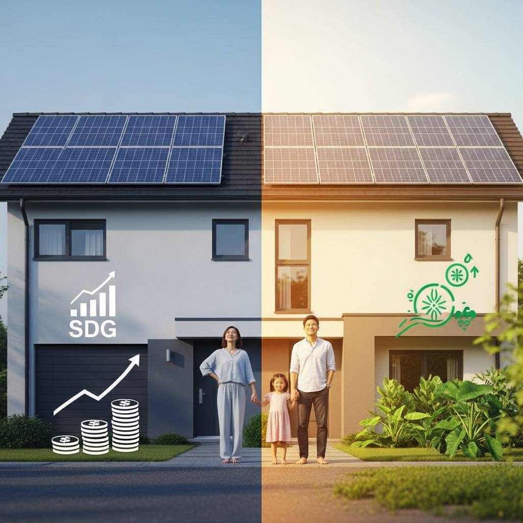 sdgsで家計も環境も守る：太陽光パネル投資の実態