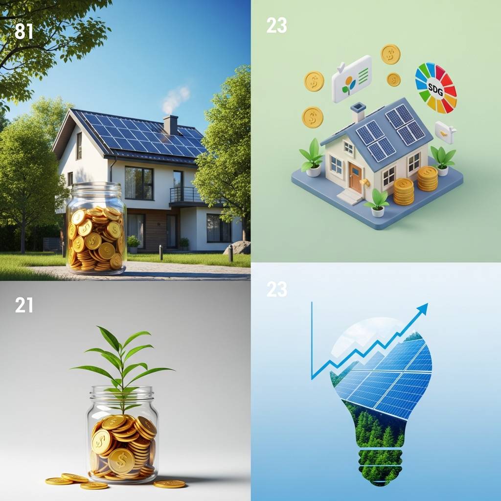 環境にも家計にも優しい選択：太陽光パネルとsdgs