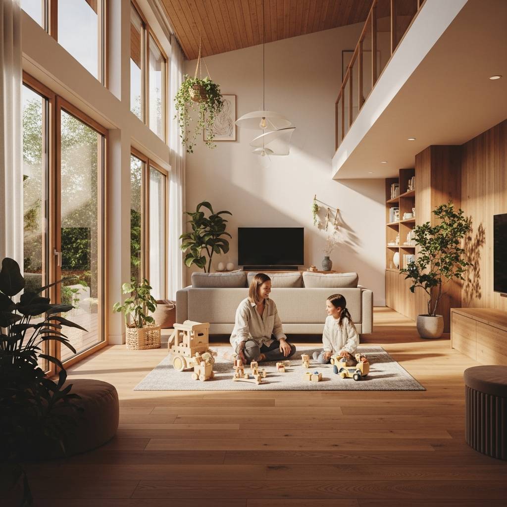 sdgs住宅で実現する健康的で豊かな子育て空間の作